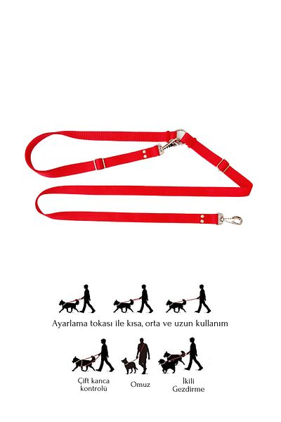Pet Trendy Shop Hands Free Multifunctional Dog Walking Collar/Provice Strap