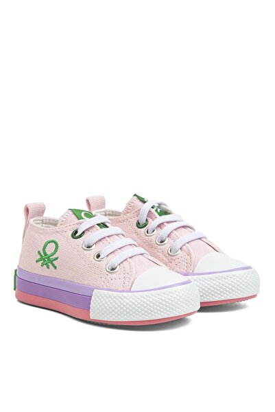Benetton Pembe Bebek Sneaker BN-30652
