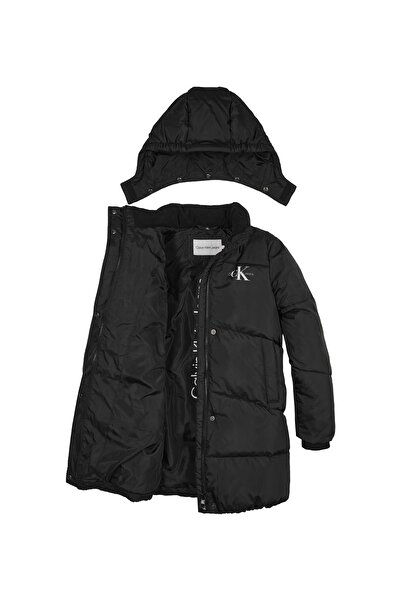 Calvin Klein Siyah Kız Çocuk Mont IG0IG02059BEH