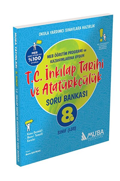 Muba Yayınları 8.SINIF İNKİLAP TARİHİ ve ATATÜRKÇÜLÜK SORU BANKASI