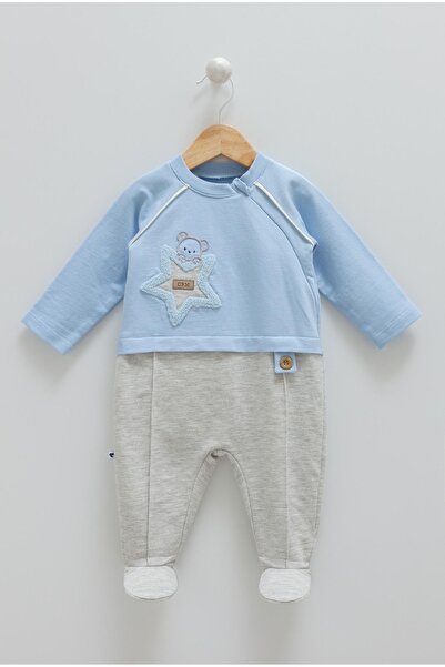 Caramell Star Boy Long Sleeve Top and Bottom Set 100% Natural Cotton