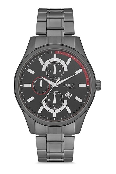 POLO Rucci 2161 Takvimli Metal Erkek Kol Saati