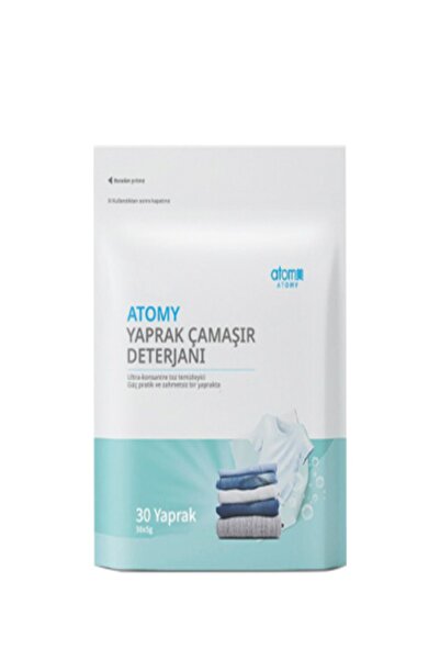 Atomy Konsantre Yumuşatıcı Ilaveli Yaprak Deterjan 30 Yaprak