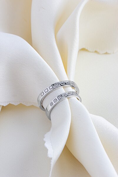 Lieza 3 mm 925 Ayar Gümüş Alyans