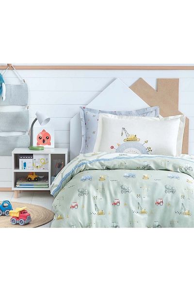 Yataş Mini Busy Trucks Ranforce Kids Duvet Cover Set