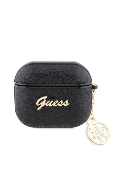 Guess 3. Nesil Uyumlu Kılıf Glitter 4G Charm Exclusive Tasarım