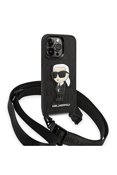 Karl Lagerfeld Iphone 14 Pro Max Uyumlu Lisanslı Kılıf Karl Boyun Askılı Karl...