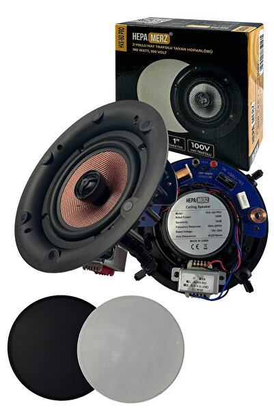 Hepa-Merz Hepa Merz Hvx-160 Pro Alçıpan Tavan Hoparlörü 16 Cm 160w 100v Trafo...
