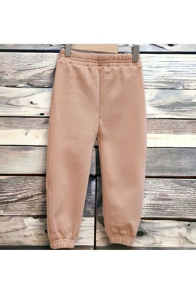 BEBEĞİME ÇORAP Children's Sports Sweatpants Jogger / Baby Sports Sweatpants Jogger - Three Thread Raster Thick Fabric