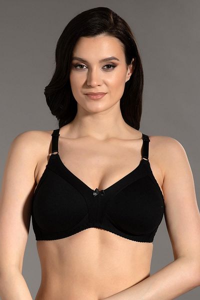 NEWBRA LINGERIE Sutien negru Recovery Empty Cup fără suport pentru femei 3C3T1N7O50