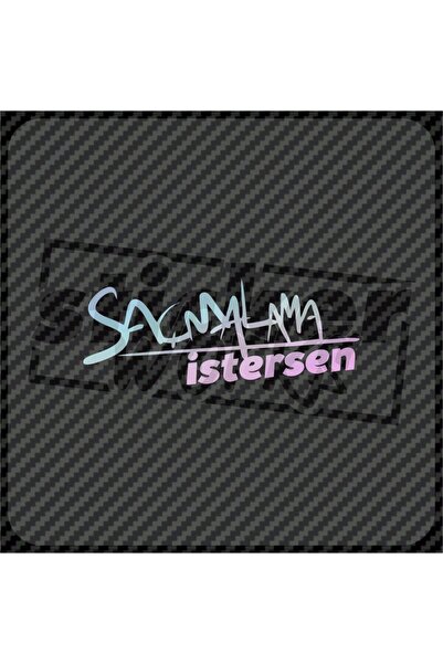 Sticker Works ملصق ثلاثي الأبعاد إذا كنت تريد أن تكون هراءً