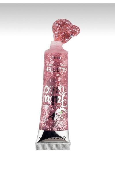 MT Pink Glitter Face - Face and Body Glitter, Golden Yellow Glitter Eyeshadow