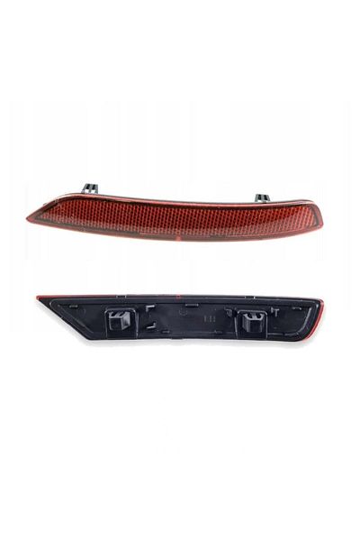 MEPARTS AutoMEPARTS - عاكس المصد الخلفي لسيارة VW Polo GT الجانب الأيسر 2010 - 2017 6R0945105د