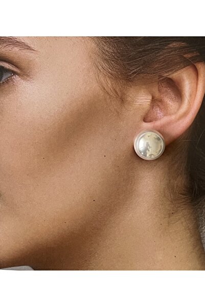 Rupen Kraft Large Size Pearl Evening Dress Kokoş Earring Pearl Earring Evening Dress Pearl Earring