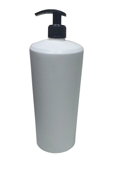 Paradise Ambalaj 1000ml - 3 Adet - Beyaz Plastik Şampuan Ve Sıvı Sabun Şişesi...