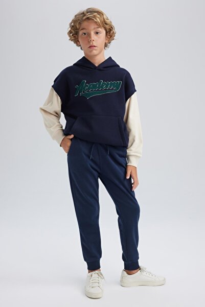 DeFacto Boy's Navy Blue School Sweatpants K8852A623Au