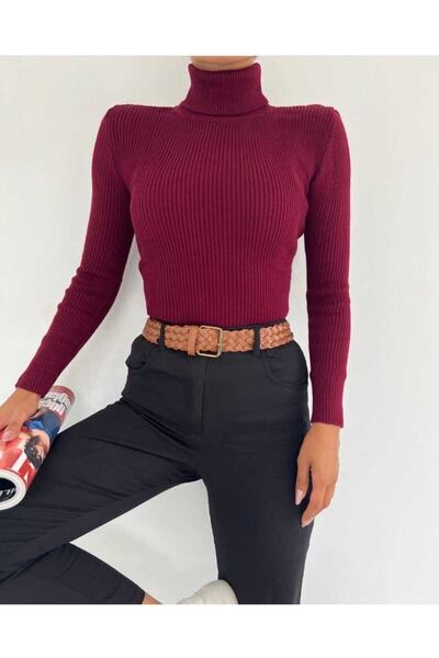 Cemre Life Πλεκτό πουλόβερ με ζιβάγκο