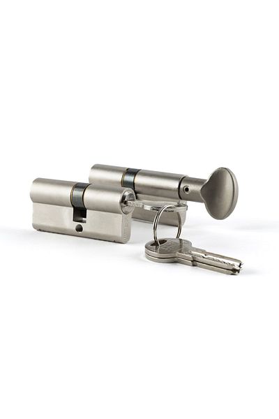 KALE 264 STEEL DOOR LOCK SINGLE KEY TWIN BAREL (3 KEYS)