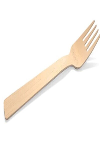 Pars 100% Natural Bamboo 5 Pieces Fork Knife Spoon Napkin Catering Set - Organization Birthday Catering Set