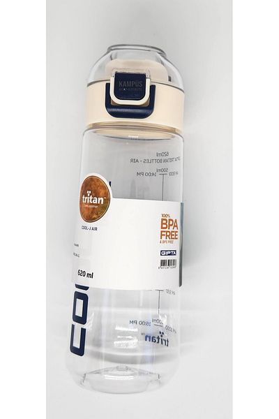 Gıpta Cool-J Air 620ml White Locking Tritan K7547 Flask