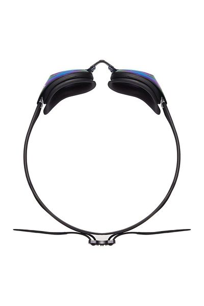 TYR Sport TYR BlackHawk ذهبي/معدني، نظارات سباحة ملونة عاكسة، نظارات تدريب