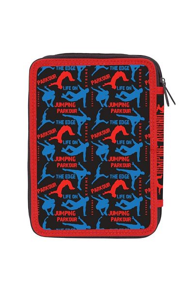 MUST DOUBLE FOLDED PENCIL HOLDER FILLED INSIDE 15x5x21 PARKOUR 31 PIECES