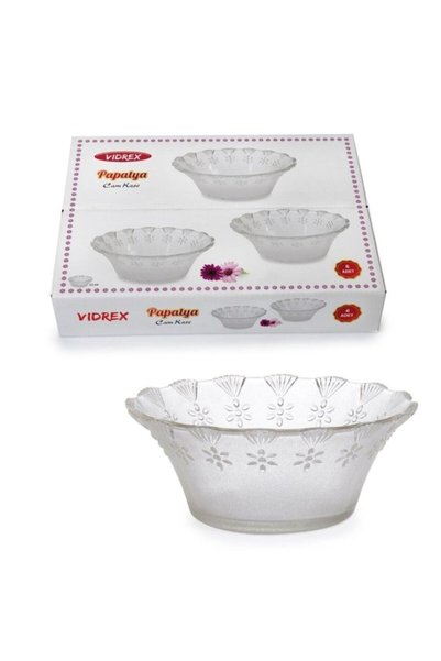 Generic Brand Glass 6-Piece Bowl Sk-5B 12 cm