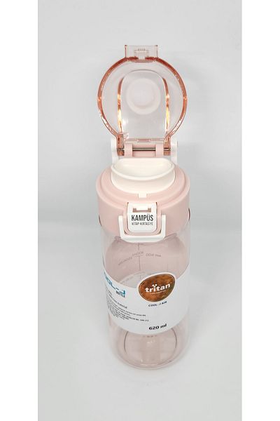 Gıpta Cool-J Air 620ml Soft Pink Locking Tritan K7546 Flask