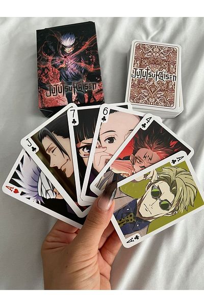 Planet Butik Jujutsu Kaisen Playing Card Poker Card