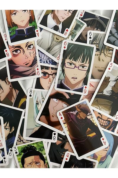 Planet Butik Jujutsu Kaisen Playing Card Poker Card