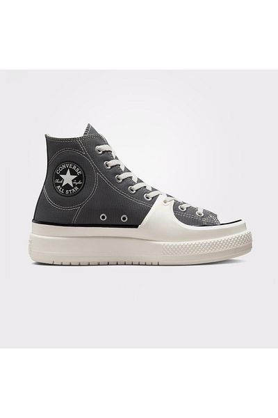 Grey leather converse mens hotsell