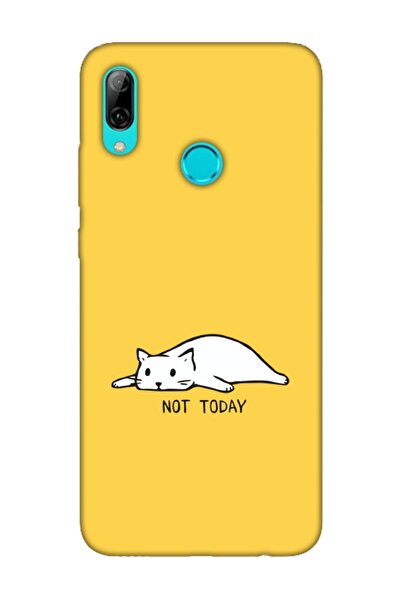 Huawei P Smart 2019 Not Today Cat Yellow Phone Case