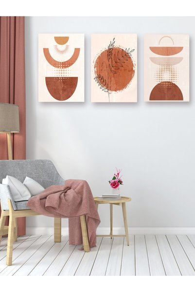 YALOVA SHOP Modern Sanatsal Uv Baskı Mdf Art Tablo Evinize Şıklık Katın Minimalis Art 40x30