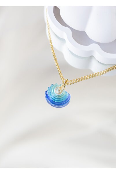 CHARMLUCKY MURANO DENİZ DALGASI KOLYE