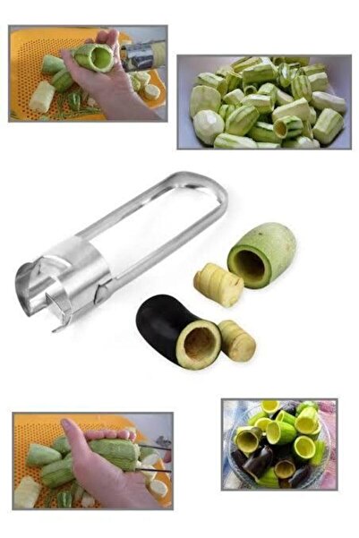 Vakia فلفل حلو، كوسة، نحت الباذنجان، نحت عملي محشو، مجموعة من 2