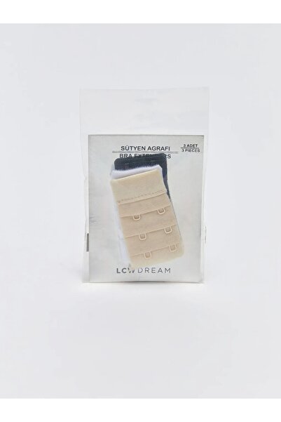 LC Waikiki LCW DREAM Νέο Μαύρο Επεκτατικό Σουτιέν 3-συσκευασία (S3)