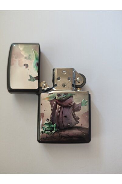 ASYA GIFTS Yoda Stars Wars Baskılı Benzinli Çakmak