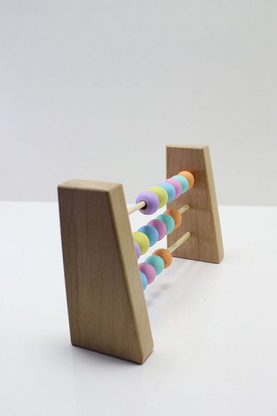 Monchi Wooden Beaded Abacus, Horizontal Abacus