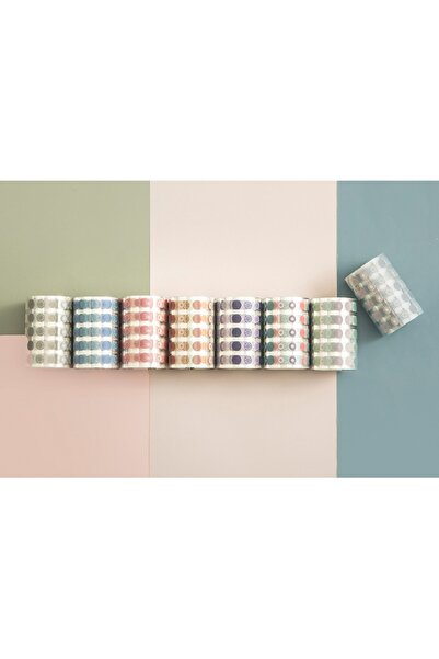 SF SCRAPBOOK KIRTASİYE دفتر يوميات ملصق منقطة (200 نقطة)