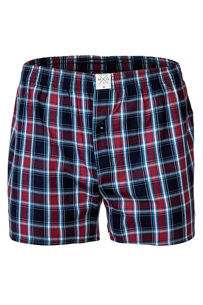 MG-1 Herren Web-Boxer, 5er Pack - Klassische Boxer-Shorts, gemustert, Spar-Pack