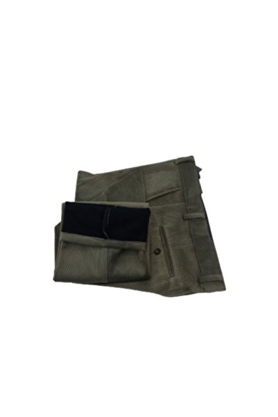 Doratte Moda Βελούδινο παντελόνι (κλασικό κόψιμο) λεπτό κοτλέ Ψηλόμεσο με φλις εσωτερικά