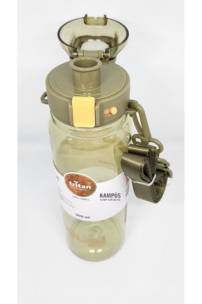 Gıpta Cool-J Well 900ml Green Hanging Lockable Tritan K7560 Flask