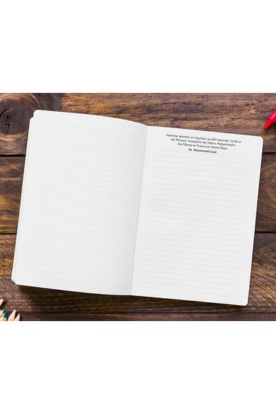 Dava Adamı Yayınları Islam's First Female Martyr, Hz. Sumeyye Notebook