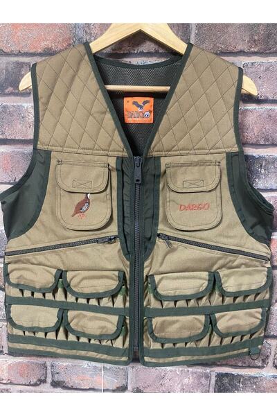 Dargo A005 Camel Avcı Yeleği L Beden