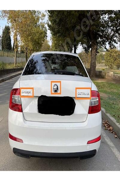 EDEXPORT Skoda Octavia Arma Ve Yazı Seti 3'lü Takım: