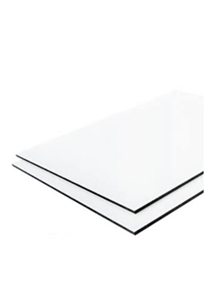 ipeksi pleksi 4 Mm Beyaz Alüminyum Kompozit Levha 60x60
