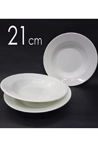 ADT Unbreakable 21 cm Pit Food Plate Shock Resistant Lasting Melamine Plate (6 Pieces)