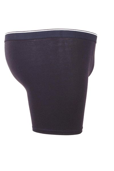 MocGrande Men's Plus Size Lycra Long Leg Boxer 11906 Fume
