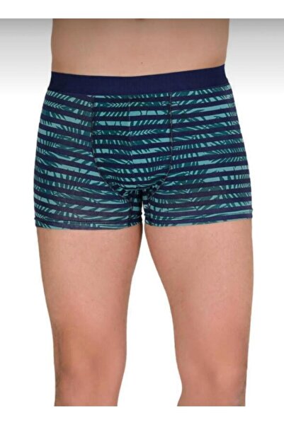 Berrak 3 piese pentru bărbați cu model material elastic boxeri 4480