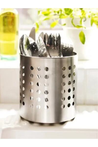 Genel Markalar Paslanmaz A Kalite Metal Kaşıklık | Delikli Çatal Bıçak Ve Kep...